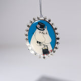 Moomin Mom & Dad Metal Ornament