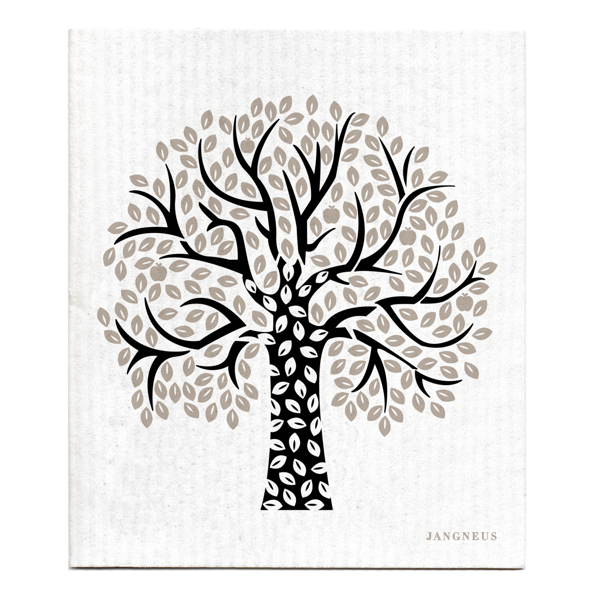 amazing swedish dishcloth black tree by jangneus