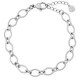 Carreau Chain Bracelet Steel