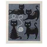 Amazing Swedish Dishcloth - Cat Family