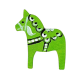 Wooden Hand Painted Dala Horse Magnet