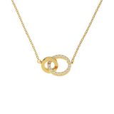 Eternal Orbit Necklace Gold