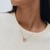 Eternal Orbit Necklace Gold
