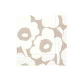 Unikko Linen/Cream Cocktail Paper Napkins