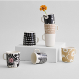 Unikko Mug Large - White / Beige