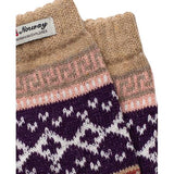 Multi Tan Norwegian Socks Small
