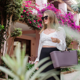 Hinza Eco Tote - Plum