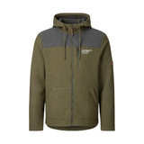 Hooded Fleece Jacket 2P - Olive Green