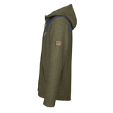 Hooded Fleece Jacket 2P - Olive Green