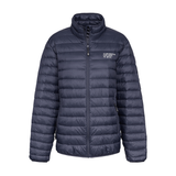 Hoodless Ultra Light Down Jacket - Navy