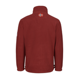 Mocca Fleece Jacket - Burgundy