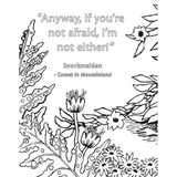 Moomin Coloring Book (Official Gift Edition with Gold Foil Cover)
