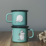 Moomin Enamel Mug - Retro Mint