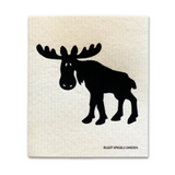 Amazing Swedish Dishcloth - Black Moose