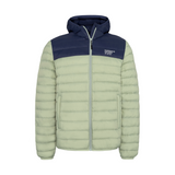 Ultra Light Down Jacket - Mint Green / Navy