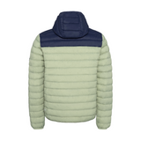 Ultra Light Down Jacket - Mint Green / Navy