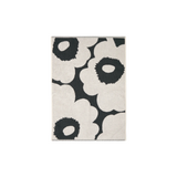 Unikko Hand Towel - Charcoal / Off-White
