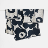 Unikko Washcloth - Dark Blue