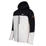 Waterproof Windbreaker - Beige / Black