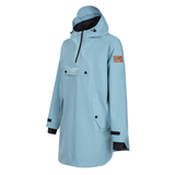 Women's Rain Poncho - Aqua Blue