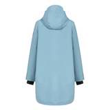 Women's Rain Poncho - Aqua Blue