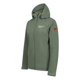 Women's Waterproof Windbreaker - Olive Green