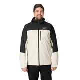 Waterproof Windbreaker - Beige / Black