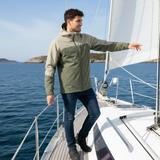 Waterproof Windbreaker - Olive / Dusty Green