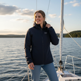 Women's Waterproof Windbreaker - Navy
