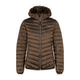 Women's Ultra Light Down Jacket - Dark Brown