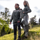 Women's Waterproof Windbreaker - Olive Green