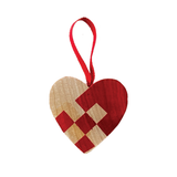 Wood Heart Ornament