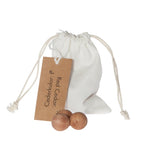 Cedar Balls in Cotton Bag