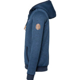 Polar Fleece Hoodie Jacket - Navy - Unisex