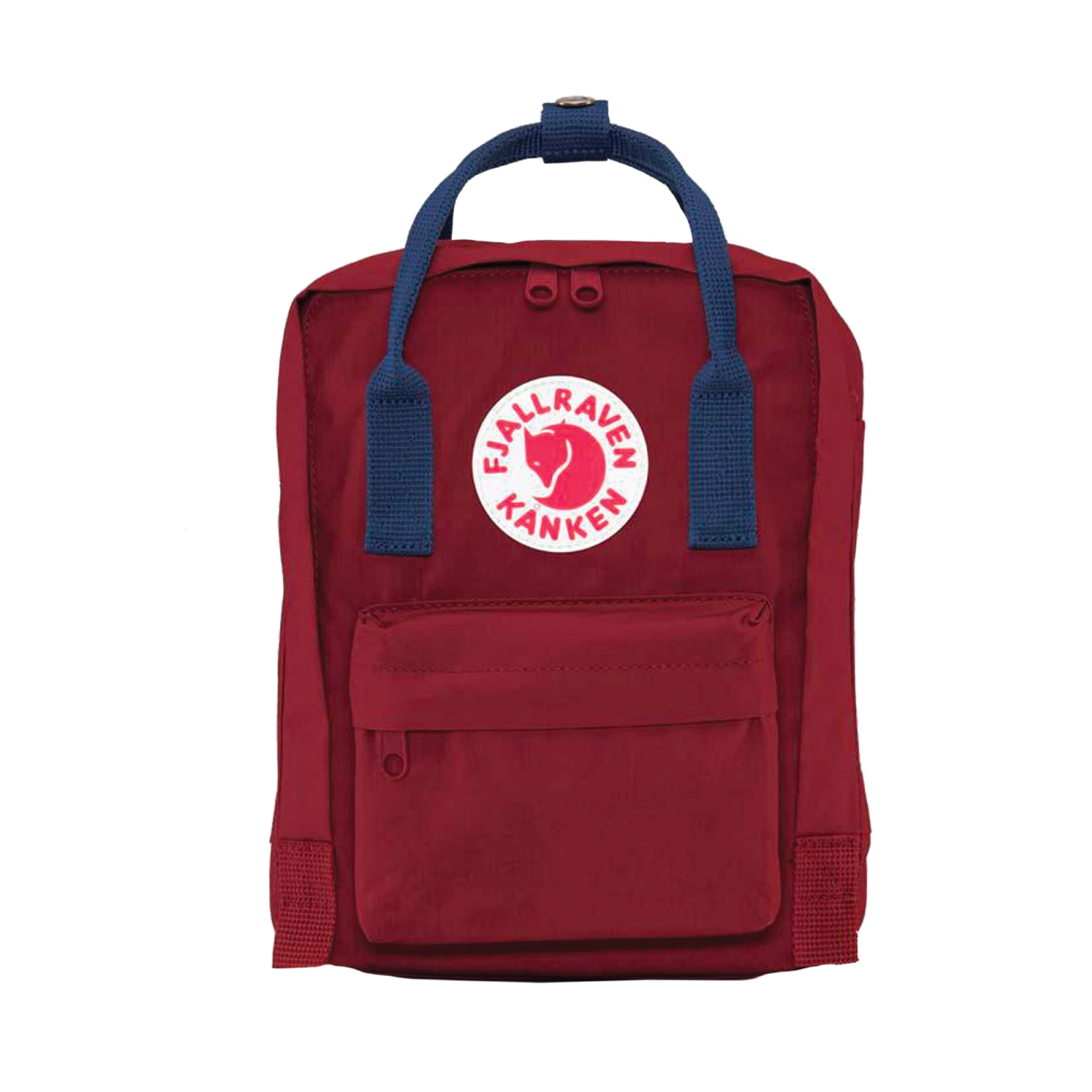 Fjallraven Kanken Mini Backpack Ox Red Royal Blue