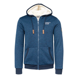 Polar Fleece Hoodie Jacket - Navy - Unisex