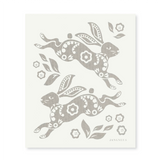 amazing swedish dishcloth grey hare by jangneus