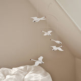 Scandinavian Swans Mobile