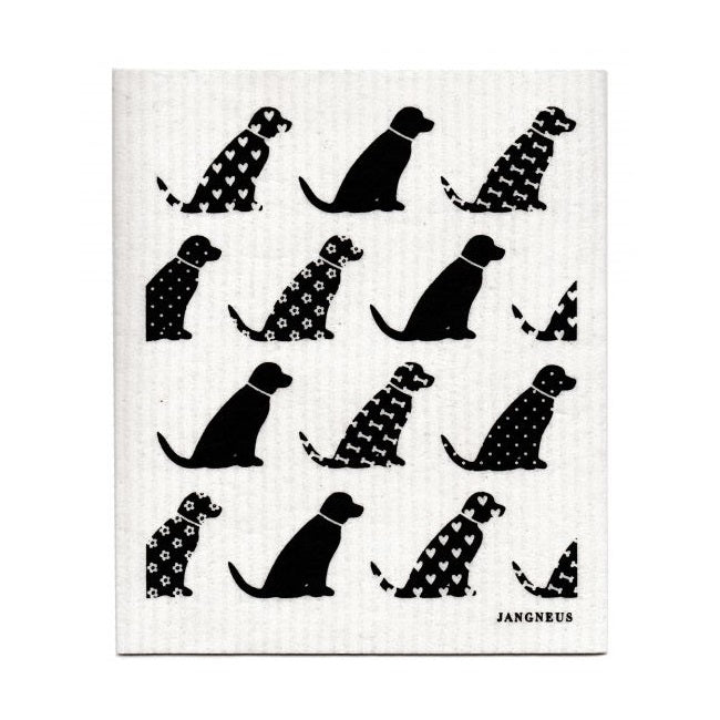 amazing swedish dishcloth black labs by jangneus