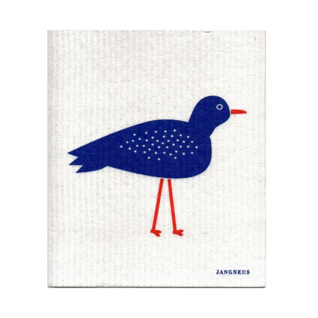 amazing swedish dishcloth blue bird by jangneus
