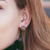 Monaco Studs Steel Earrings