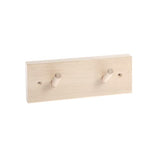 Birch Peg Rack - 2 Hook