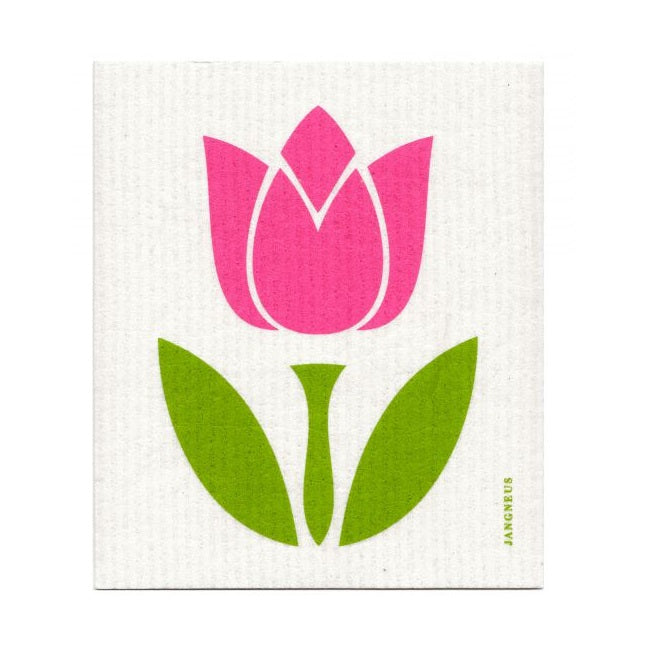 amazing swedish dishcloth pink tulip by jangneus