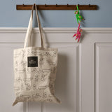 Kay Bojesen Tote Bag - Liliput Mini Animal Figurine Print