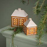 Kähler Gingerbread Tealight Holder House - Small
