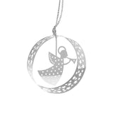 Round Angel Ornament