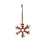 Rustic Snowflake Ornament