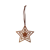 Rustic Star Ornament