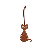 Rustic Cat Ornament
