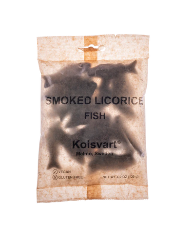 Cold-Smoked Salty Licorice Swedish Fish